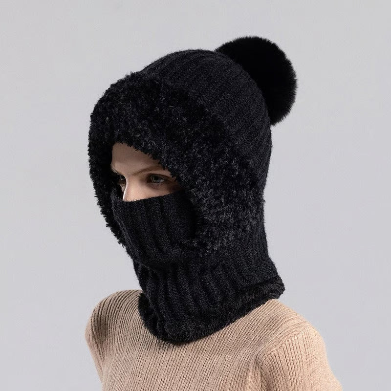 3 in 1 Cold-Proof Winter Knitted Hat